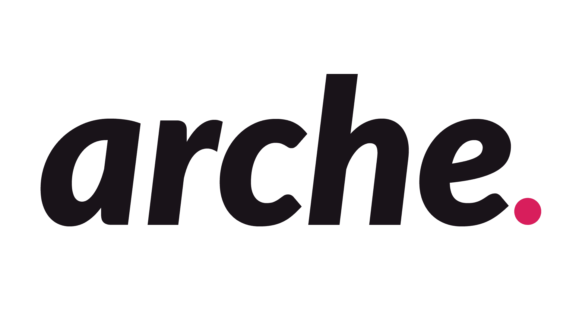 Arche Logo with dot at the end with color