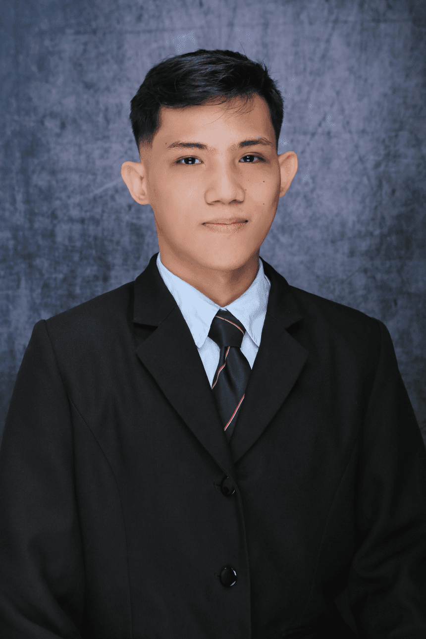image of Arche in a white sablay